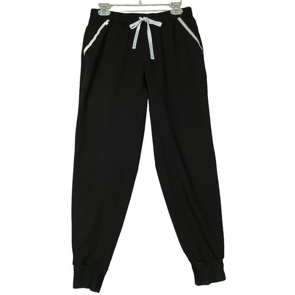 FIGS - Men's Black Scrubs Pants High Visibility Classic Tansen Jogger - Sz S/S - Picture 1 of 13